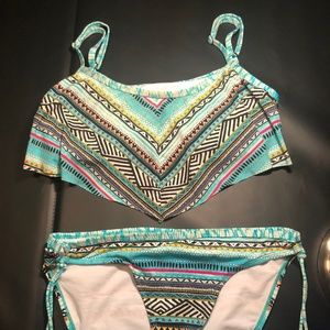 Kenneth Cole Reaction Bikini Top L/Bottoms M